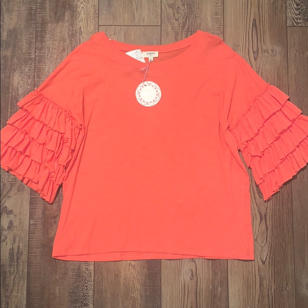 Women’s Ruffle Shirt
